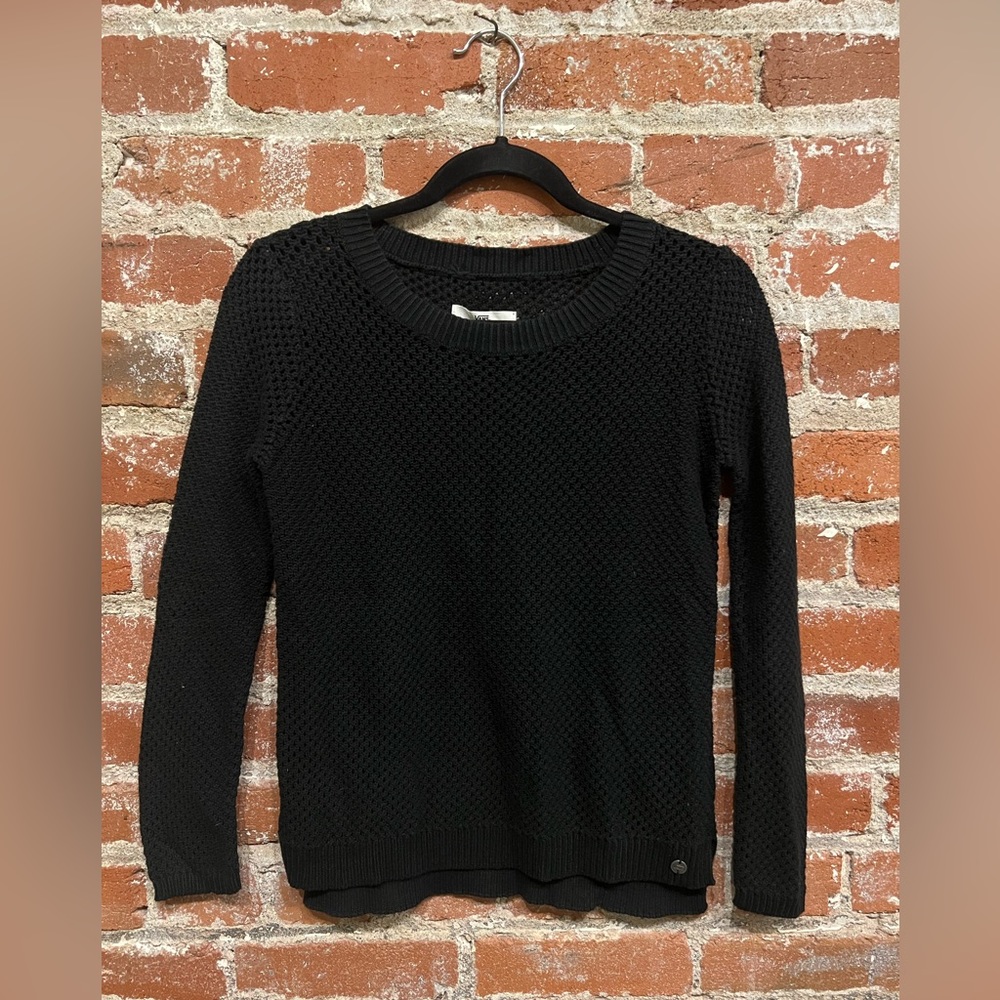 Vans Black Crew Sweater Size X-Small